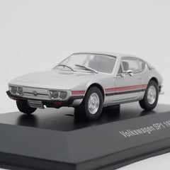 [IXO] 1:43 Volkswagen 1972 SP1 argento modellino di auto Die-Cast
