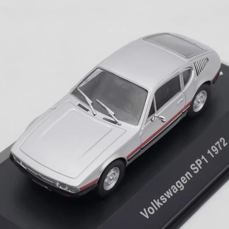 [IXO] 1:43 Volkswagen 1972 SP1 argento modellino di auto Die-Cast