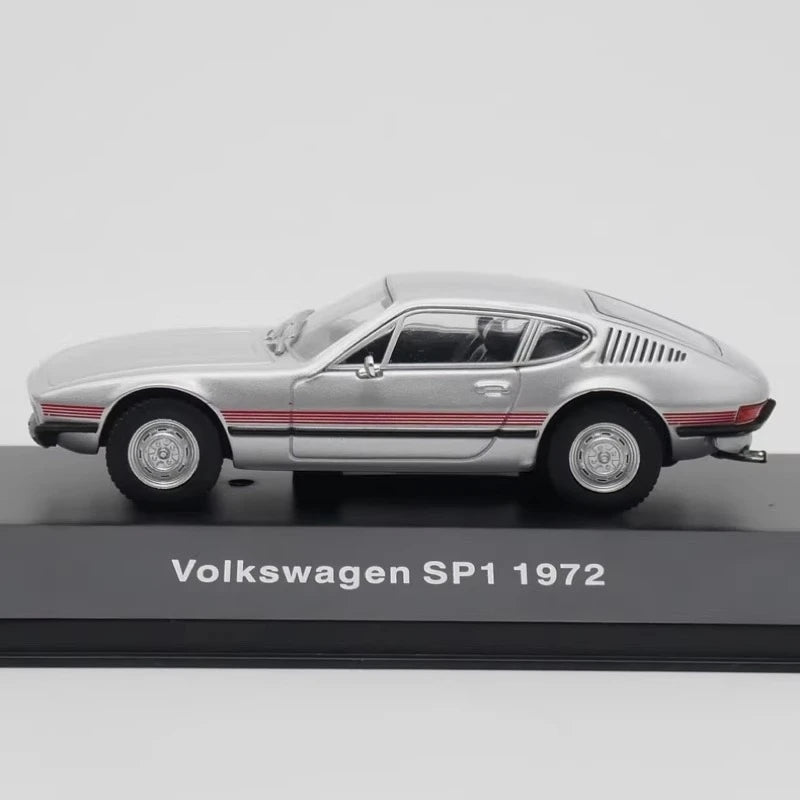 [IXO] 1:43 Volkswagen 1972 SP1 Silver Model Car Die-Cast