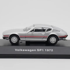[IXO] 1:43 Volkswagen 1972 SP1 argento modellino di auto Die-Cast