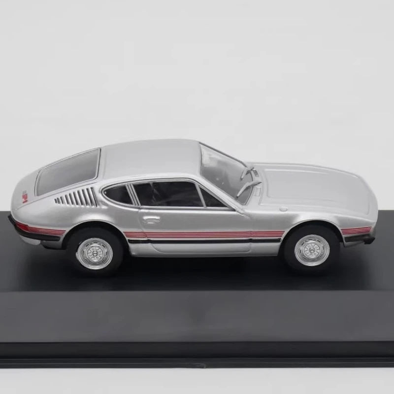 [IXO] 1:43 Volkswagen 1972 SP1 argento modellino di auto Die-Cast
