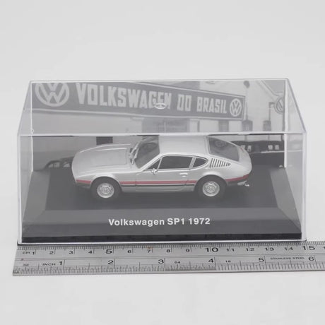 [IXO] 1:43 Volkswagen 1972 SP1 シルバー モデルカー Die-Cast