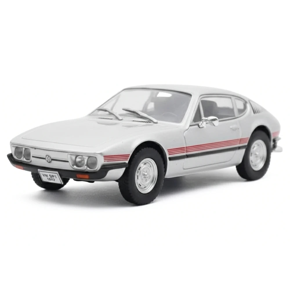 [IXO] 1:43 Volkswagen 1972 SP1 argento modellino di auto Die-Cast