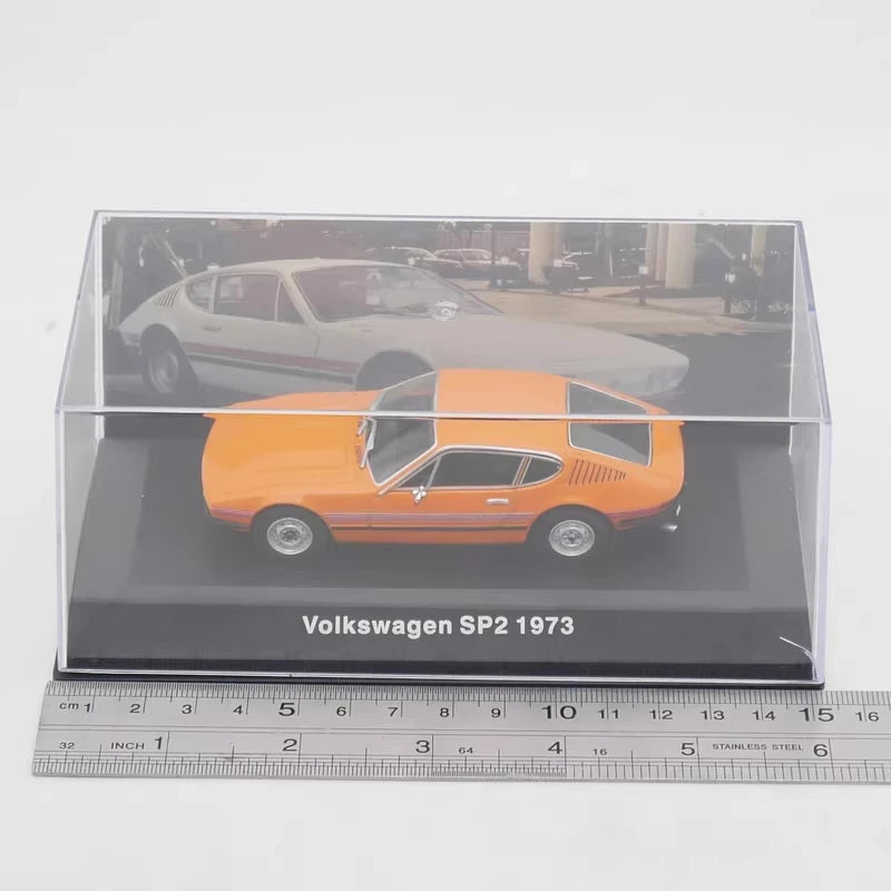 [IXO] 1:43 Volkswagen 1973 SP2 oranje modelauto Die-Cast