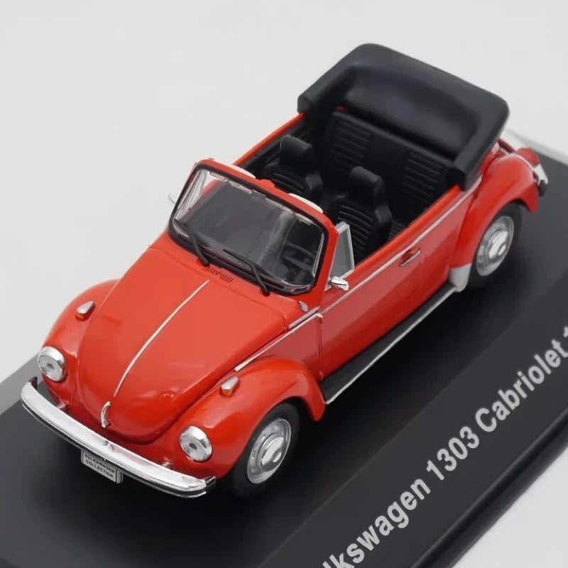 [IXO] 1:43 Volkswagen 1974 1303 Cabriolet Red Model Car Die-Cast