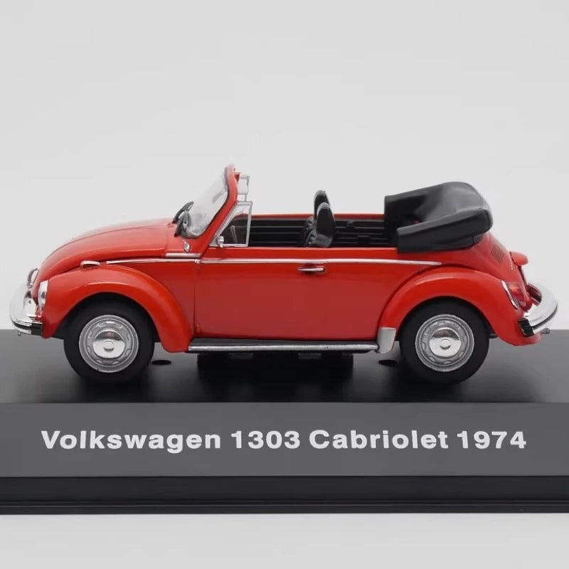 [IXO] 1:43 Volkswagen 1974 1303 Cabriolet Red Model Car Die-Cast