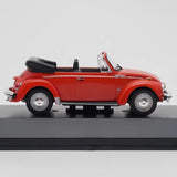 [IXO] 1:43 Volkswagen 1974 1303 Cabriolet rood modelauto Die-Cast