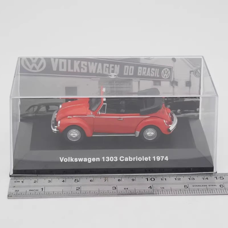 [IXO] 1:43 Volkswagen 1974 1303 Cabriolet Red Model Car Die-Cast