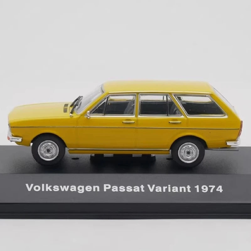[IXO] 1:43 Volkswagen 1974 Passat Variant geel modelauto Die-Cast