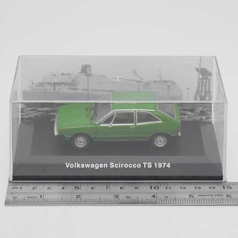 [IXO] 1:43 Volkswagen 1974 Scirocco TS グリーン モデルカー Die-Cast