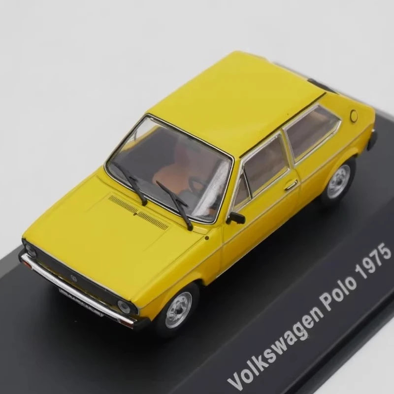 [IXO] 1:43 Volkswagen 1975 Polo Yellow Model Car Die-Cast
