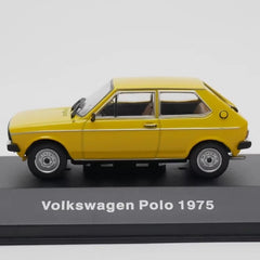 [IXO] 1:43 Volkswagen 1975 Polo Yellow Model Car Die-Cast