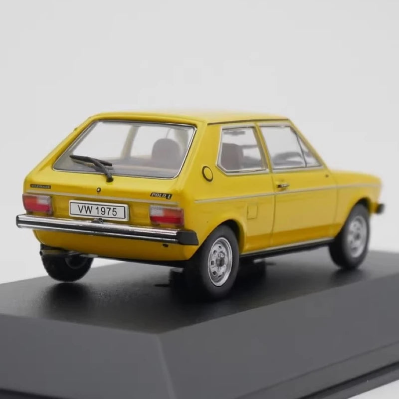 [IXO] 1:43 Volkswagen 1975 Polo Yellow Model Car Die-Cast