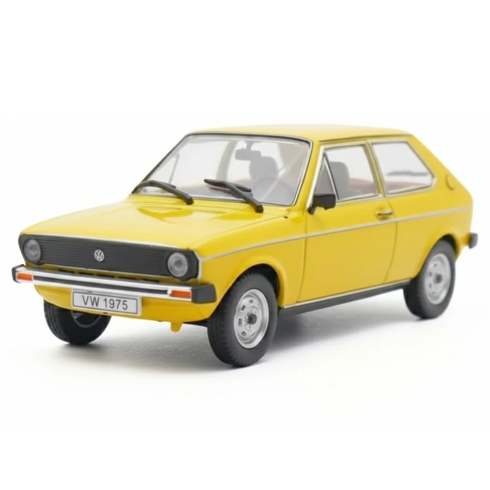 [IXO] 1:43 Volkswagen 1975 Polo Yellow Model Car Die-Cast