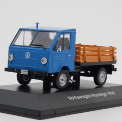 [IXO] 1:43 Volkswagen 1976 Hormiga blu modellino di auto Die-Cast