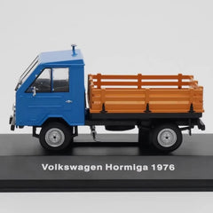 [IXO] 1:43 Volkswagen 1976 Hormiga blu modellino di auto Die-Cast