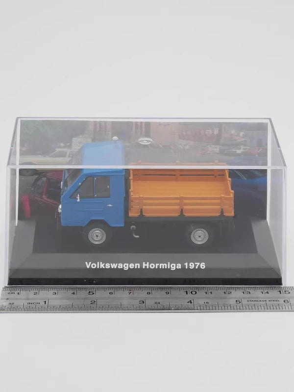 [IXO] 1:43 Volkswagen 1976 Hormiga blu modellino di auto Die-Cast
