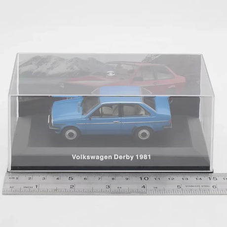 [IXO] 1:43 Volkswagen 1981 Derby ブルー モデルカー Die-Cast