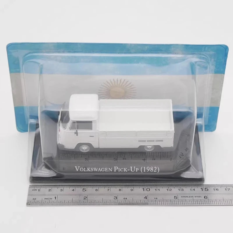 [IXO] 1:43 Volkswagen 1982 Pick Up bianco modellino di auto Die-Cast