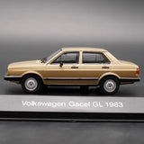 [IXO] 1:43 Volkswagen 1983 Gacel GL Gold Model Car Die-Cast
