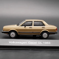 [IXO] 1:43 Volkswagen 1983 Gacel GL Gold Model Car Die-Cast