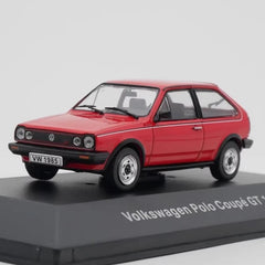 [IXO] 1:43 Volkswagen 1985 Polo GT Red Model Car Die-Cast
