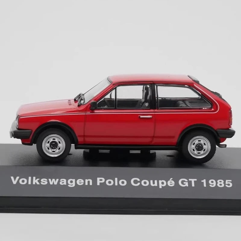 [IXO] 1:43 Volkswagen 1985 Polo GT Red Model Car Die-Cast