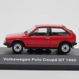 [IXO] 1:43 Volkswagen 1985 Polo GT röd modellbil Die-Cast