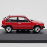 [IXO] 1:43 Volkswagen 1985 Polo GT röd modellbil Die-Cast
