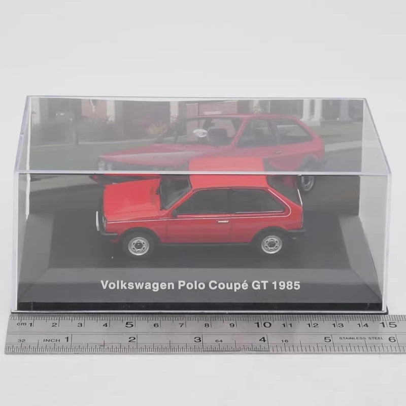 [IXO] 1:43 Volkswagen 1985 Polo GT Red Model Car Die-Cast