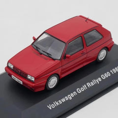 [IXO] 1:43 Volkswagen 1989 Golf Rallye G60 Red Model Car Die-Cast