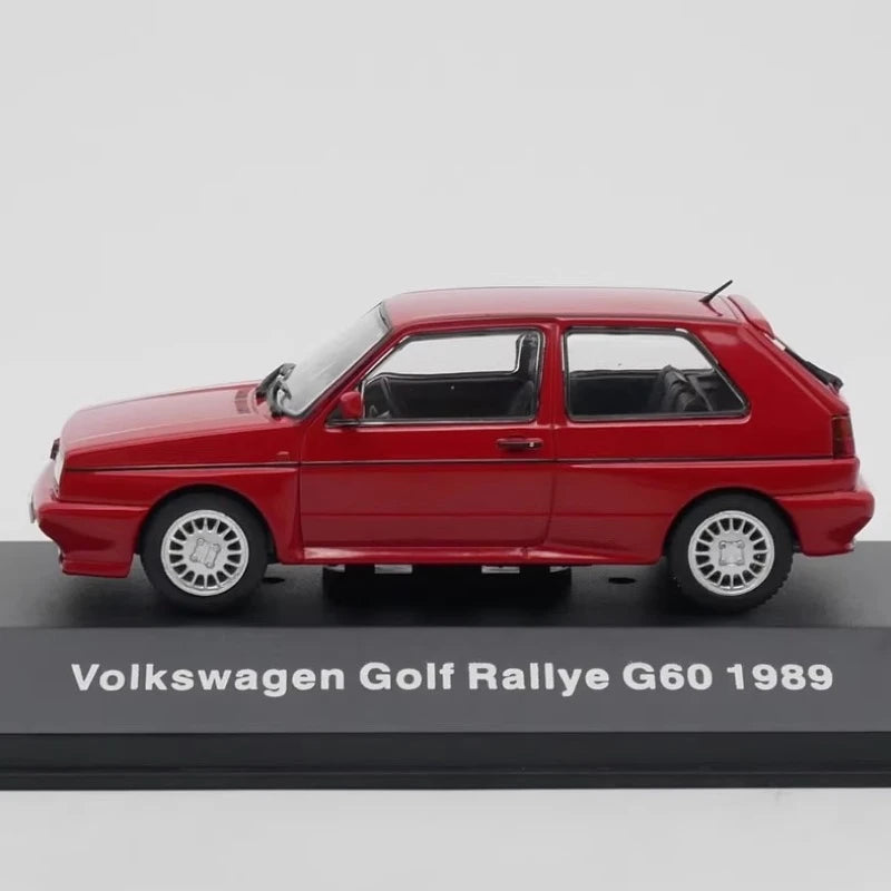 [IXO] 1:43 Volkswagen 1989 Golf Rallye G60 Red Model Car Die-Cast