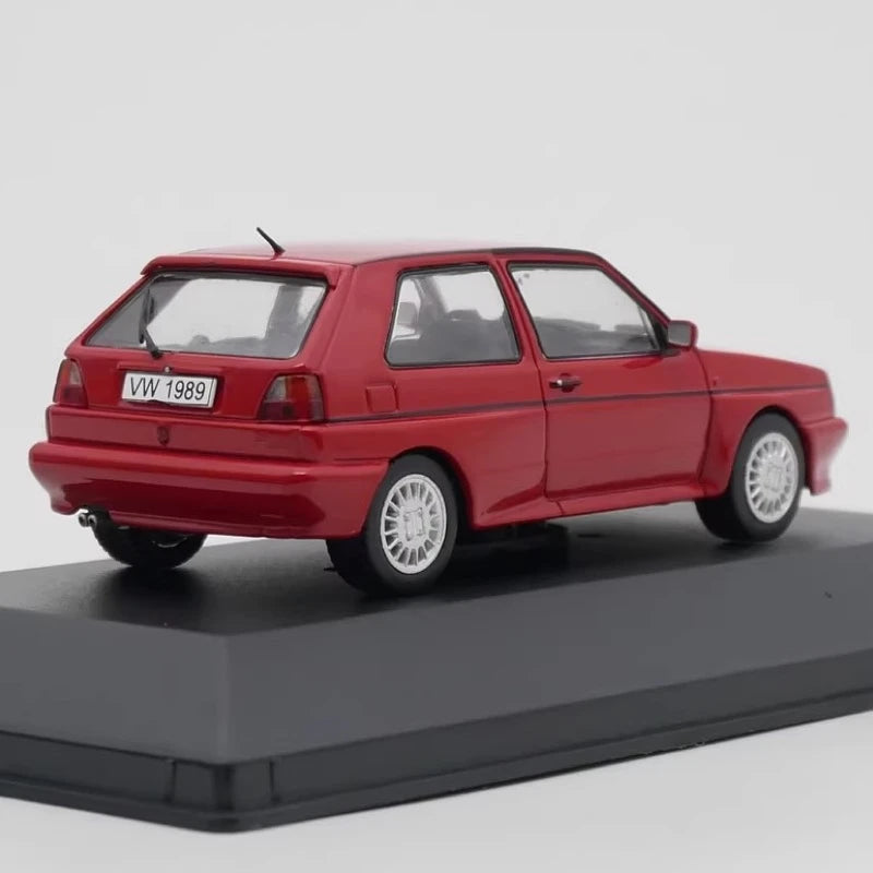 [IXO] 1:43 Volkswagen 1989 Golf Rallye G60 Red Model Car Die-Cast