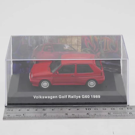 [IXO] 1:43 Volkswagen 1989 Golf Rallye G60 レッド モデルカー Die-Cast