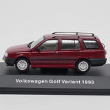 [IXO] 1:43 Volkswagen 1993 Golf Variant punainen pienoismalli Die-Cast