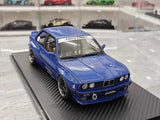 [Ignition] 1:18 BMW 1986 M3 E30 Pandem Rocket Bunny Widebody blå modellbil harts