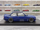 [Ignition] 1:18 BMW 1986 M3 E30 Pandem Rocket Bunny Widebody blå modellbil harts