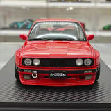 [Ignition] 1:18 BMW 1986 M3 E30 Pandem Rocket Bunny Widebody Red Model Car Resin