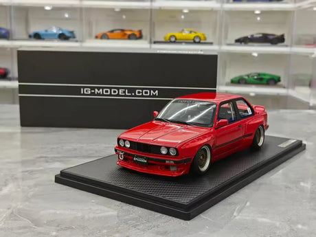 [Ignition] 1:18 BMW 1986 M3 E30 Pandem Rocket Bunny Widebody Red Model Car Resin