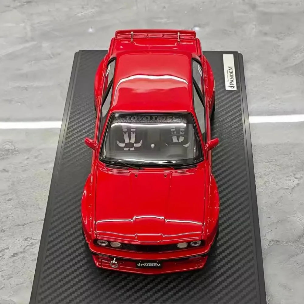 [Ignition] 1:18 BMW 1986 M3 E30 Pandem Rocket Bunny Widebody Red Model Car Resin