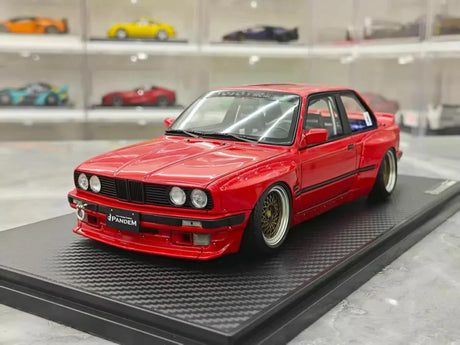 [Ignition] 1:18 BMW 1986 M3 E30 Pandem Rocket Bunny Widebody Red Model Car Resin