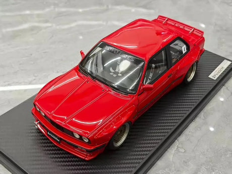 [Ignition] 1:18 BMW 1986 M3 E30 Pandem Rocket Bunny Widebody Red Model Car Resin