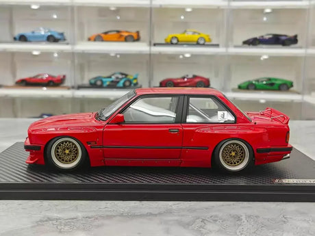 [Ignition] 1:18 BMW 1986 M3 E30 Pandem Rocket Bunny Widebody Red Model Car Resin