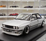 [Ignition] 1:18 BMW 1986 M3 E30 Pandem Rocket Bunny Widebody Silver Model Car Resin