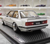 [Ignition] 1:18 BMW 1986 M3 E30 Pandem Rocket Bunny Widebody Silver Model Car Resin