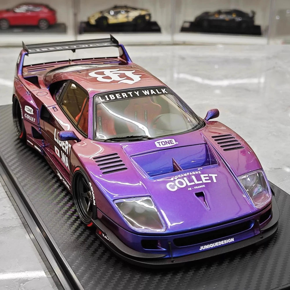 [Ignition] 1:18 Ferrari 1987 F40 Liberty Walk Gradient Model Car Resin