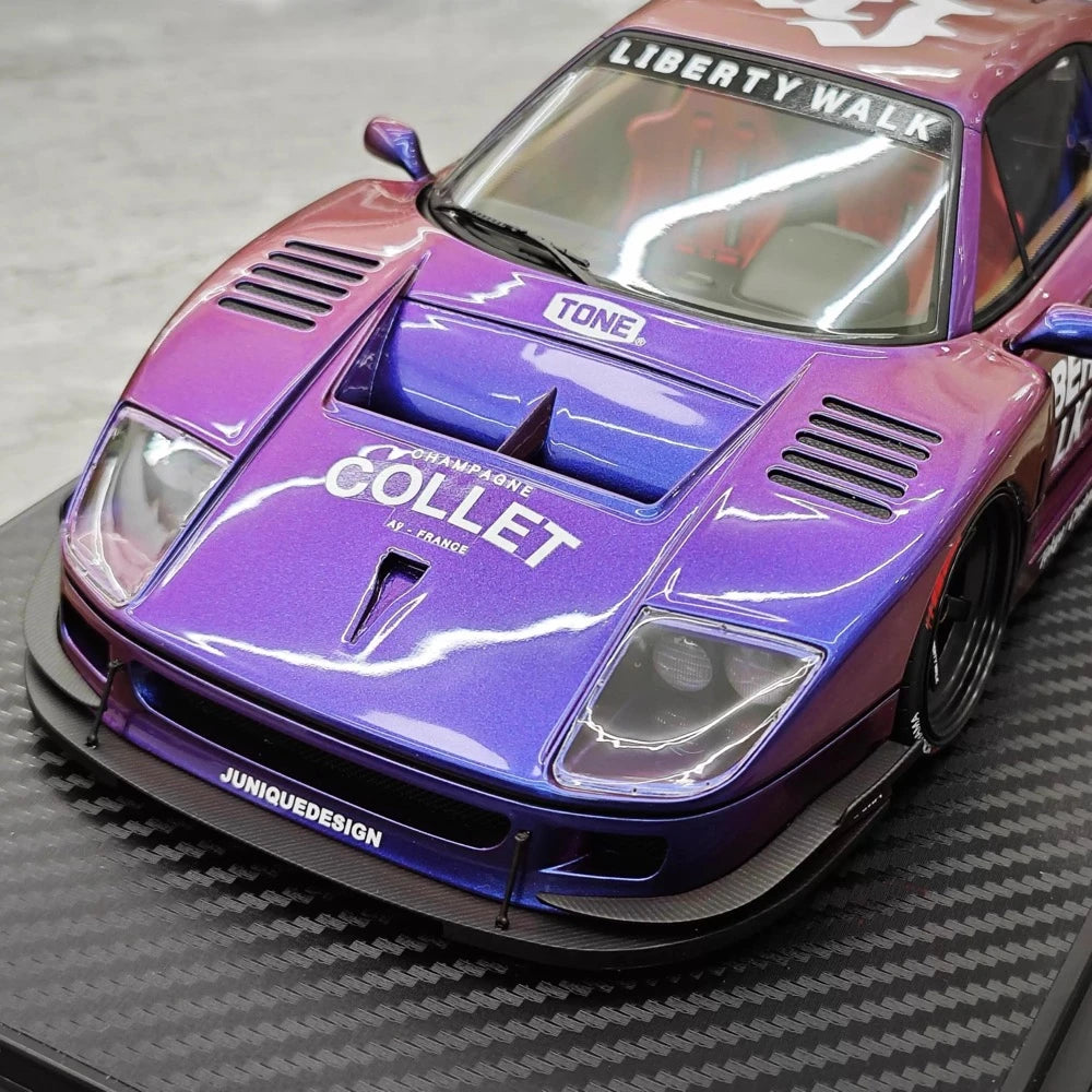 [Ignition] 1:18 Ferrari 1987 F40 Liberty Walk Gradient Model Car Resin