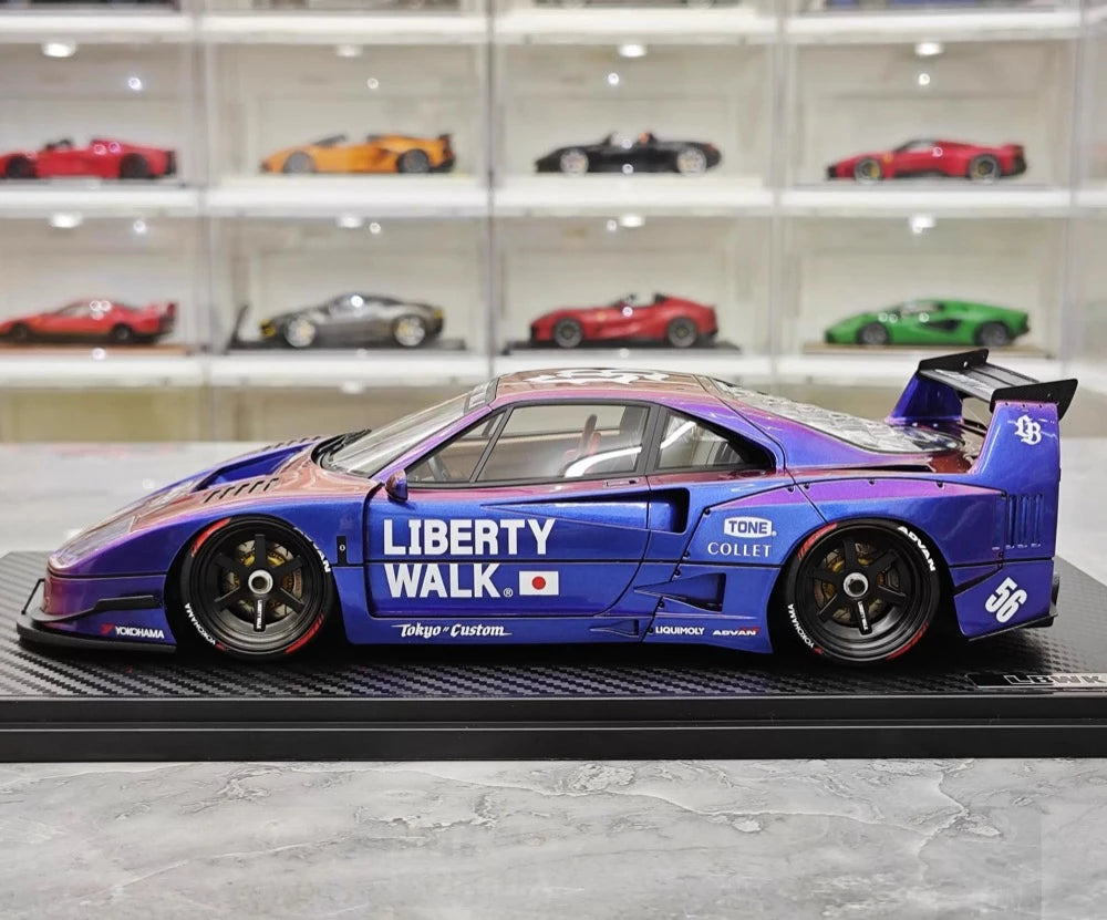 [Ignition] 1:18 Ferrari 1987 F40 Liberty Walk Gradient Model Car Resin