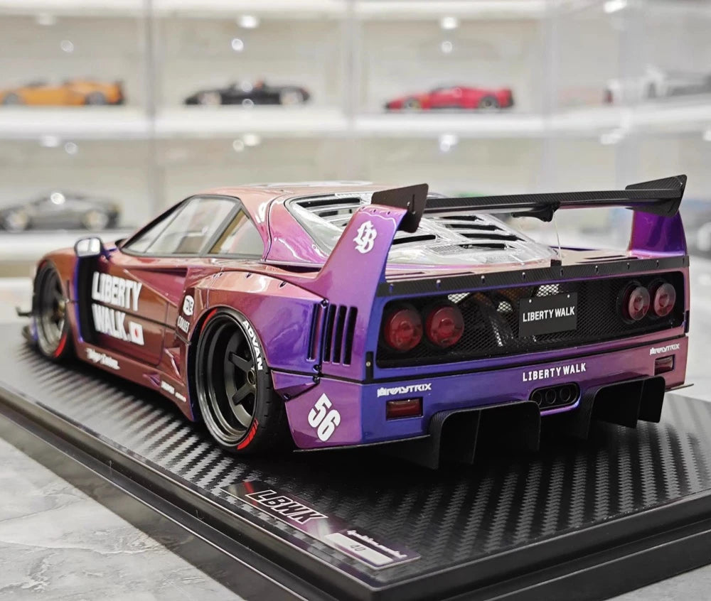 [Ignition] 1:18 Ferrari 1987 F40 Liberty Walk Gradient Model Car Resin
