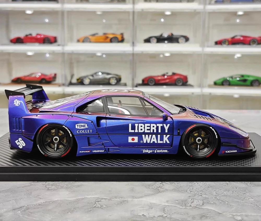 [Ignition] 1:18 Ferrari 1987 F40 Liberty Walk Gradient Model Car Resin